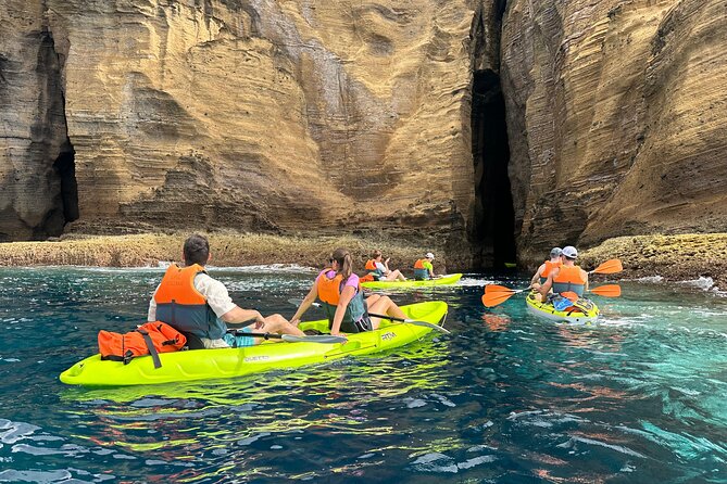2h Guided Kayak Vila Franca do Campo Coastal and Islet Caves - Getting On the Water: Land Briefing, Warm-Up, and Safety Checks