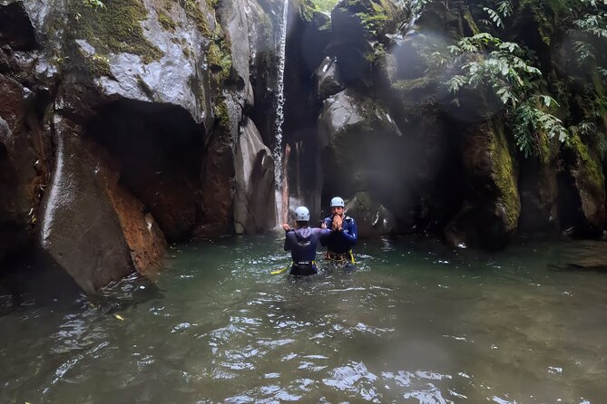 AdventurePark Canyoning at Salto do Cabrito, Sao Miguel Açores - Optional jumps: how to think about risk without killing the fun
