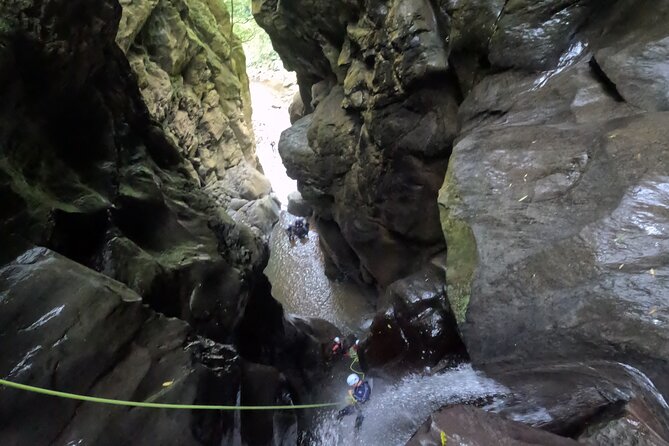 AdventurePark Canyoning at Salto do Cabrito, Sao Miguel Açores - Stop 2, Ribeira Grande: finishing strong in São Miguel