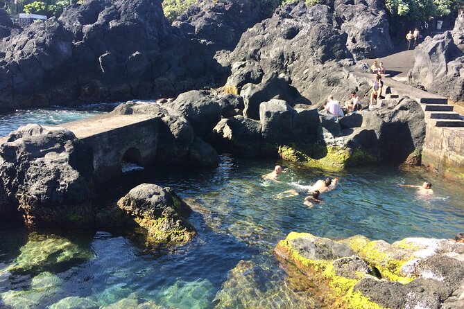 Award-Winning Curated Pico Wine Tasting, Food & Cultural Tour - Stop 4: Natural swimming pool break, picked for the sea
