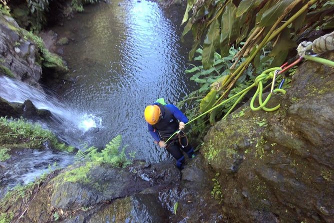 Azores Canyoning Adventure in São Miguel - Half-day - Half-day canyoning in Ribeira dos Caldeirões: what makes this route special