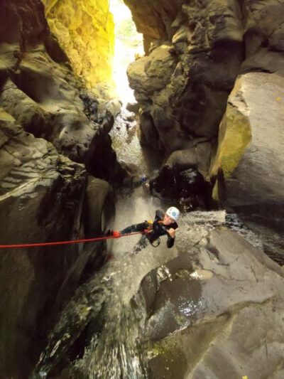 Canyoning in Salto do Cabrito