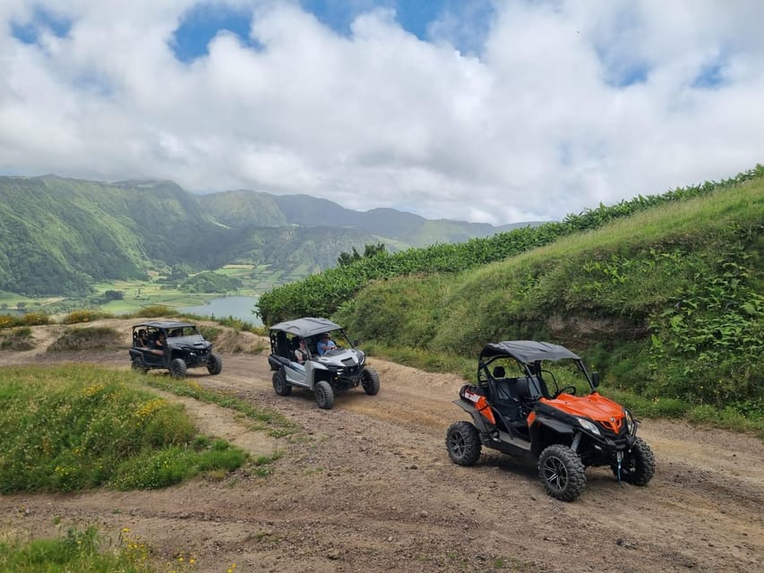Buggy Tour Sete Cidades (Half Day) - Fenais da Luz meeting point and that 15-minute safety briefing