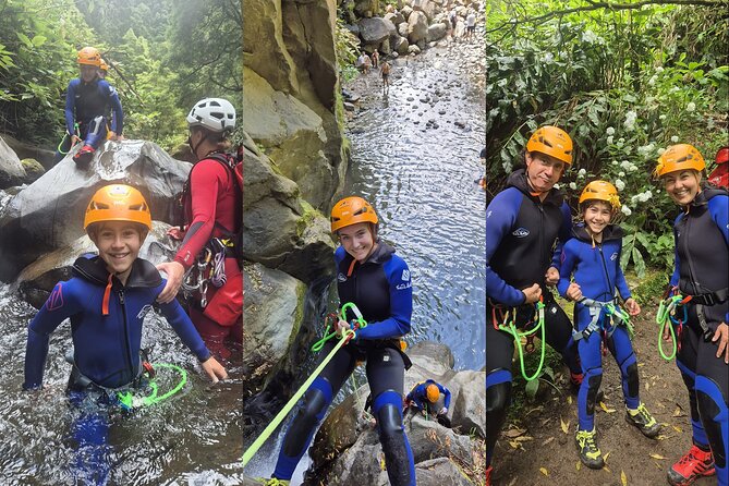 Canyoning Adventure with Limite Vertical - Where Canyoning Turns Into Real Azores Geology
