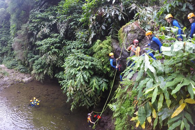 Canyoning Experience at Ribeira Grande - Gear, disinfecting, and why it feels legit
