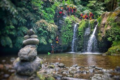 Canyoning Experience in Ribeira dos Caldeirões Sao Miguel -Azores