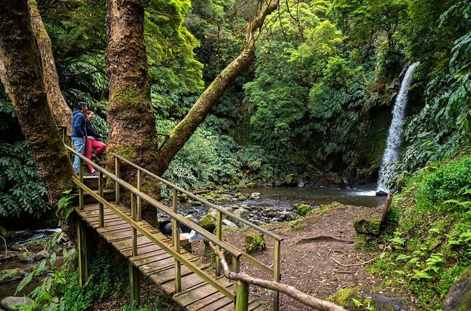 Chasing Waterfalls in the Azores - Salto da Farinha: a 40 meter waterfall with a working past