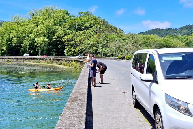 Cruise Travellers: Sete Cidades Volcano, The Blue & Green Lake - Miradouro da Ponta do Escalvado and the Mosteiros islets