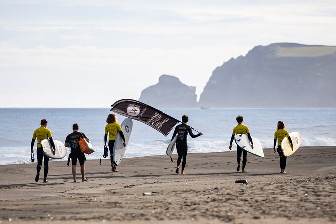 Exclusive Surf Lessons in S Miguel Azores - Praia do Areal de Santa Bárbara Meeting Point and the Black Sand Advantage