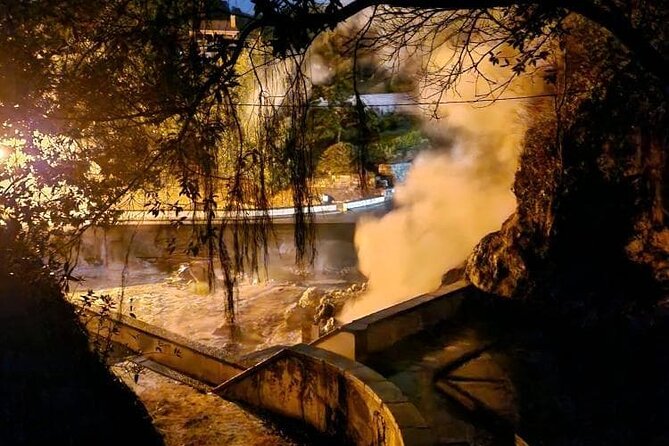 Furnas: Mystic Tour (w/Dinner) - Hot Springs - Caldeira das Furnas After Dark: Boiling Pools and a Natural Light Show