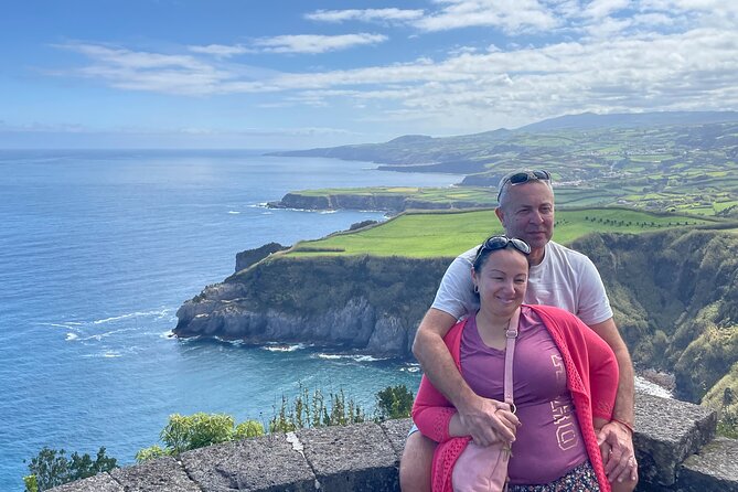 Furnas Vale, Gorreana Tea Factory Private Van Tour - Miradouro de Santa Iria: north coast views from above