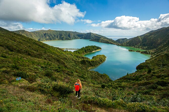 Furnas Volcano, Lake, Geysers, Tea Plantation and Terra Nostra - Furnas viewpoints: Pico do Ferro, Lagoa das Furnas, and Santa Iria
