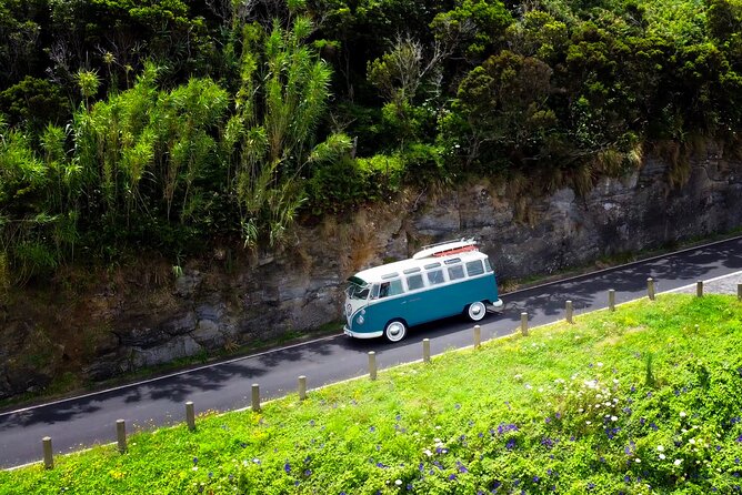Half-Day VW Samba Private Bus Tour around Faial Island - Varadouro natural pools: where the tour turns “chill” and includes a gourmet surprise