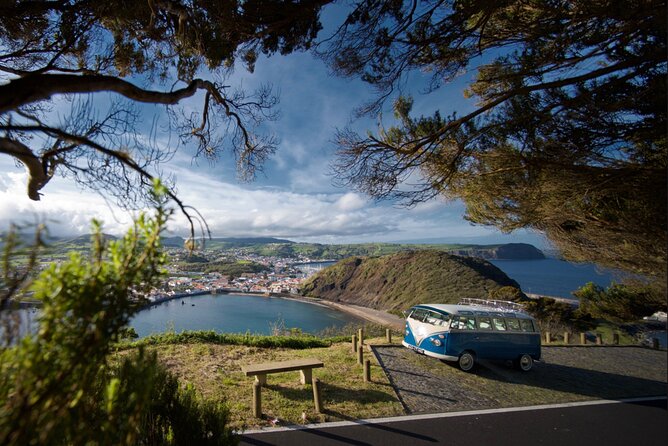 Half-Day VW Samba Private Bus Tour around Faial Island - Caldeira crater views from 1043m: the stop that teaches you scale fast