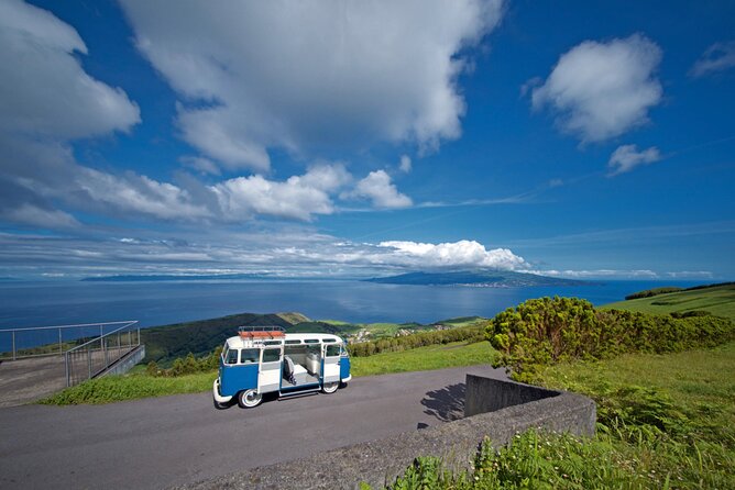 Half-Day VW Samba Private Bus Tour around Faial Island - Monte da Guia and Nossa Senhora da Conceição: short stops, big westward payoff