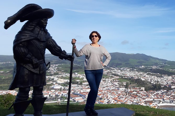 Island Van Tour (Full Day) | Terceira Island - Serra do Cume and Miradouro do Facho: patchwork fields and Praia da Vitória