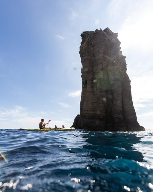 Kayak Guided Tour: Vila Franca do Campo Islet - Swimming, snorkeling, and marine life: how to plan for clear water