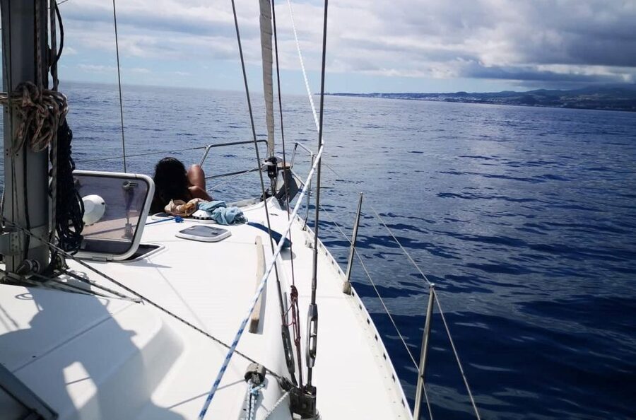 Ponta Delgada Full Day Sailing Tour with Drinks and Snacks - The Vila Franca Islet area: swimming, snorkeling, and real Azores water time