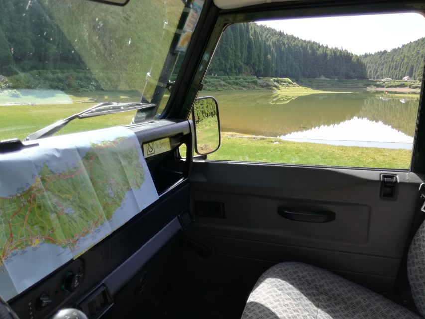 Ponta Delgada: Full-Day Sete Cidades 4X4 Tour with Lunch - Sete Cidades crater rim: dirt trails, São Nicolau, and that crater silence