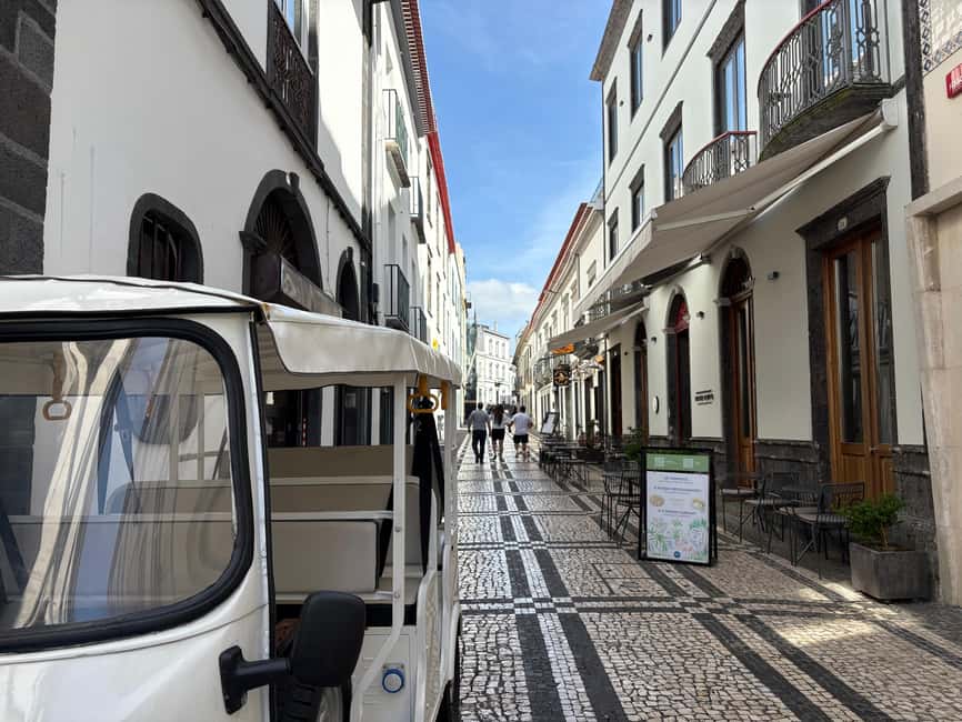 Ponta Delgada: Private City Tour by Electric Tuk Tuk - Where You Start, and Why the Pickup Matters