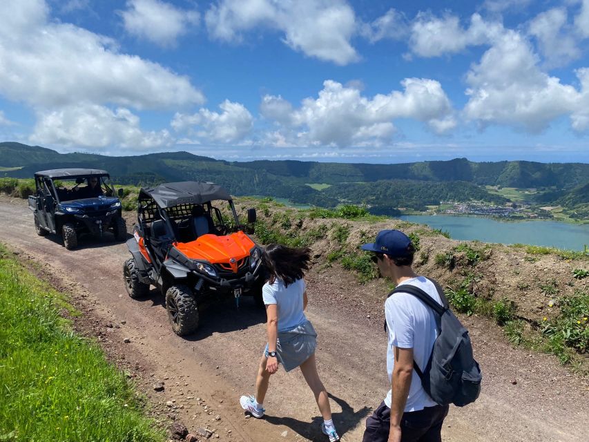 Ponta Delgada: São Miguel Buggy Tour Around Sete Cidades - Mirador do Cascalho: first photos, first dirt, first test of the buggy