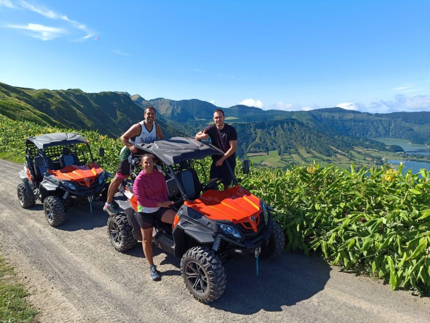 Ponta Delgada: São Miguel Buggy Tour Around Sete Cidades - Sete Cidades: break time at the crater payoff, then more driving