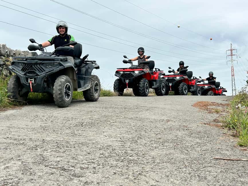 Ponta Delgada: São Miguel Quad Tour Around Sete Cidades - Sete Cidades arrival: break time plus free wandering