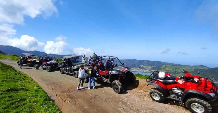 Ponta Delgada: Sete Cidades Guided Buggy, Quad, or Jeep Tour - First stops near Ponta Delgada: Pico do Carvão, Muro das Nove Janelas, Lagoa do Canário