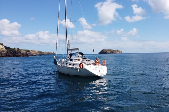 Sailboat trip from Ponta Delgada - Anchoring in bays and planning your swim break