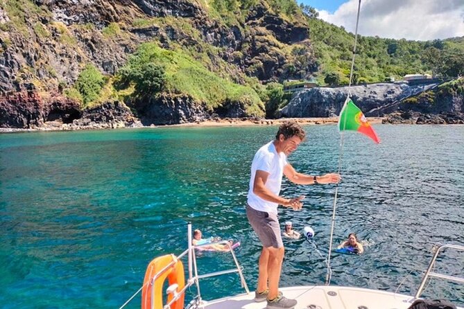 Sailboat trip from Ponta Delgada - Food on board: snacks, charcuterie, and real hospitality