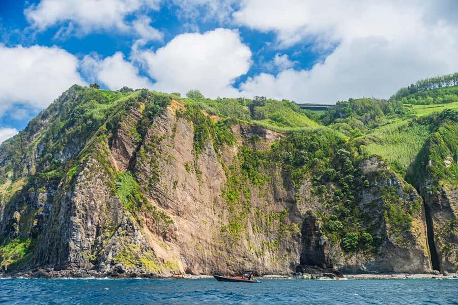 Sao Miguel: Boat Tour of the Wild & Hidden North Coast - Rabo de Peixe at Porto Pescas, where the north coast begins