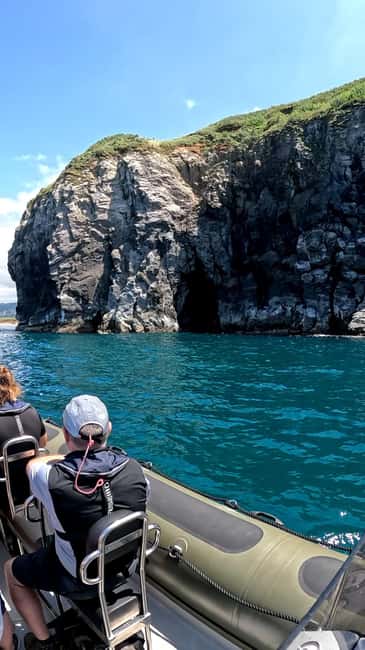 São Miguel: Boat Tour – Volcanic Wonders, Caves & History - Open-sea crossing to Porto Formoso: where the coast turns dramatic