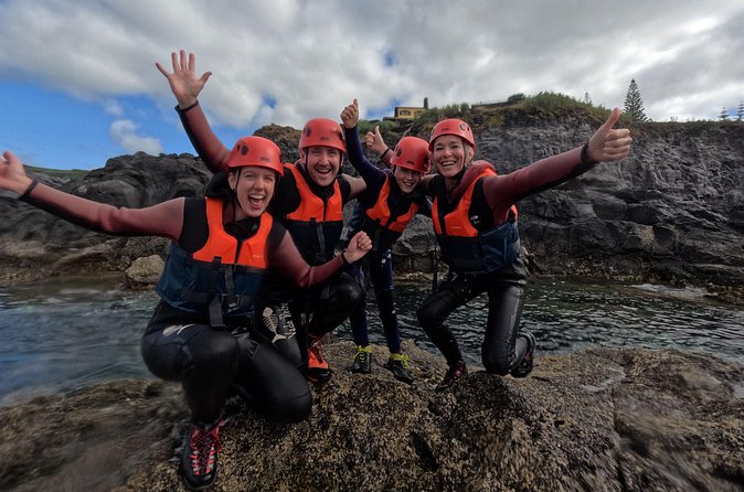 São Miguel Coasteering Azores - Caloura - Gear, Safety, and Real Comfort in the Water