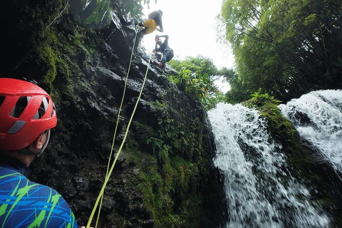 São Miguel : Level 1 Canyoning in Ribeira dos Caldeirões, Azores - Language, Group Size, and Why English Guidance Helps