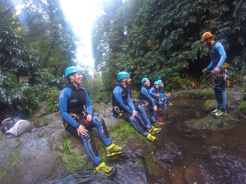 Sao Miguel: Ribeira dos Caldeiroes Canyoning Experience - The walk-in to the stream: your first taste of the route
