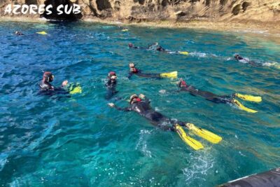 Snorkeling around Vila Franca do Campo