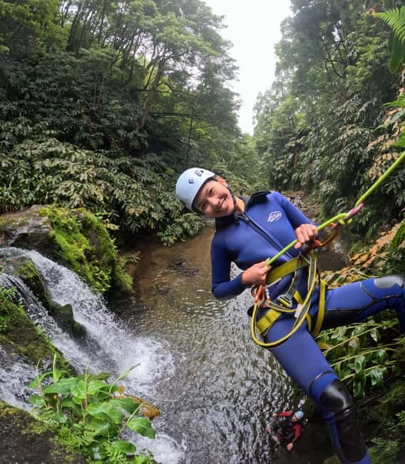 São Miguel: WaterPark Canyoning Ribeira dos Caldeirões - How the Guides Keep the Risk Fun (Safety Briefing That Actually Helps)