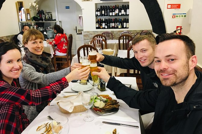 Small-Group Ponta Delgada Food Tour in Azores - O Rei dos Queijos and A Tasca: meats, seafood vibes, and the savory payoff
