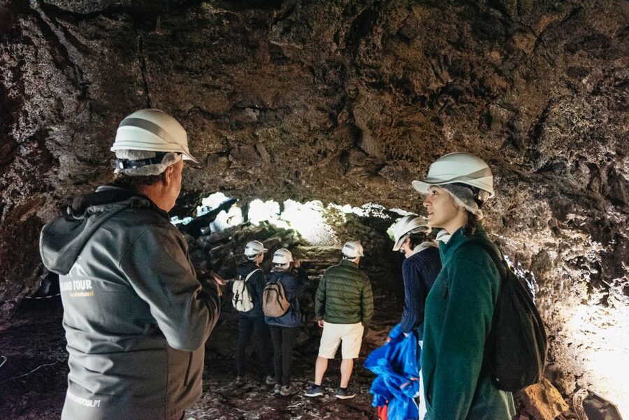 Terceira: Algar do Carvão Lava Caves Tour - Inside the lava caves, what you are really looking at