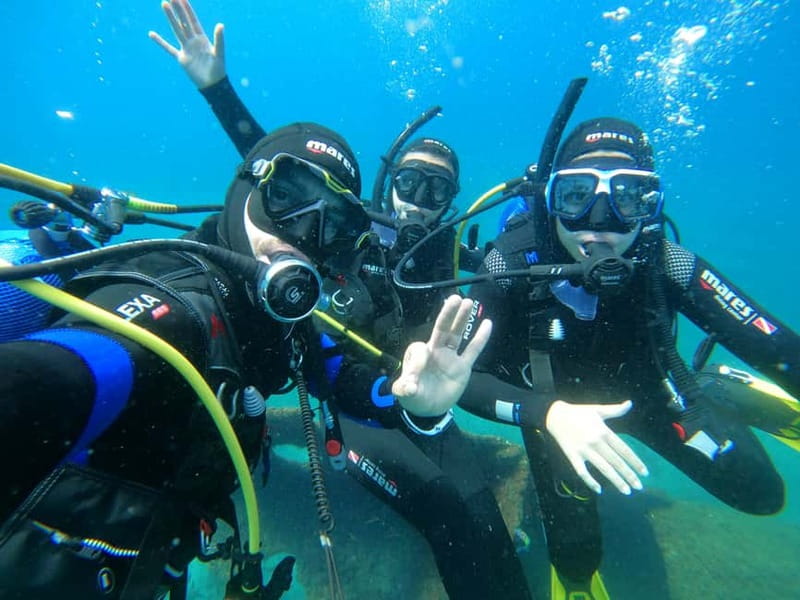 Terceira Island:Try Scuba in a Shipwreck-Archeological park - SSI Try Scuba, what you actually practice before you go