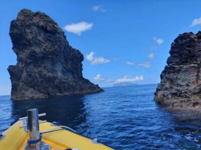 TRIP TO CORVO BY BOAT