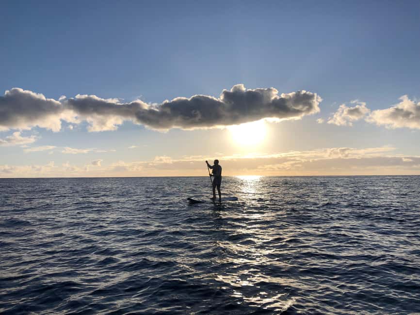 Vila Franca do Campo: Meio dia veleiro privado c/snorkeling - Stand Up Paddleboarding (SUP): Included Fun When Conditions Play Nice