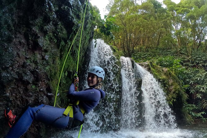 Waterpark Canyoning at Ribeira dos Caldeirões, Sao Miguel Azores - Key highlights